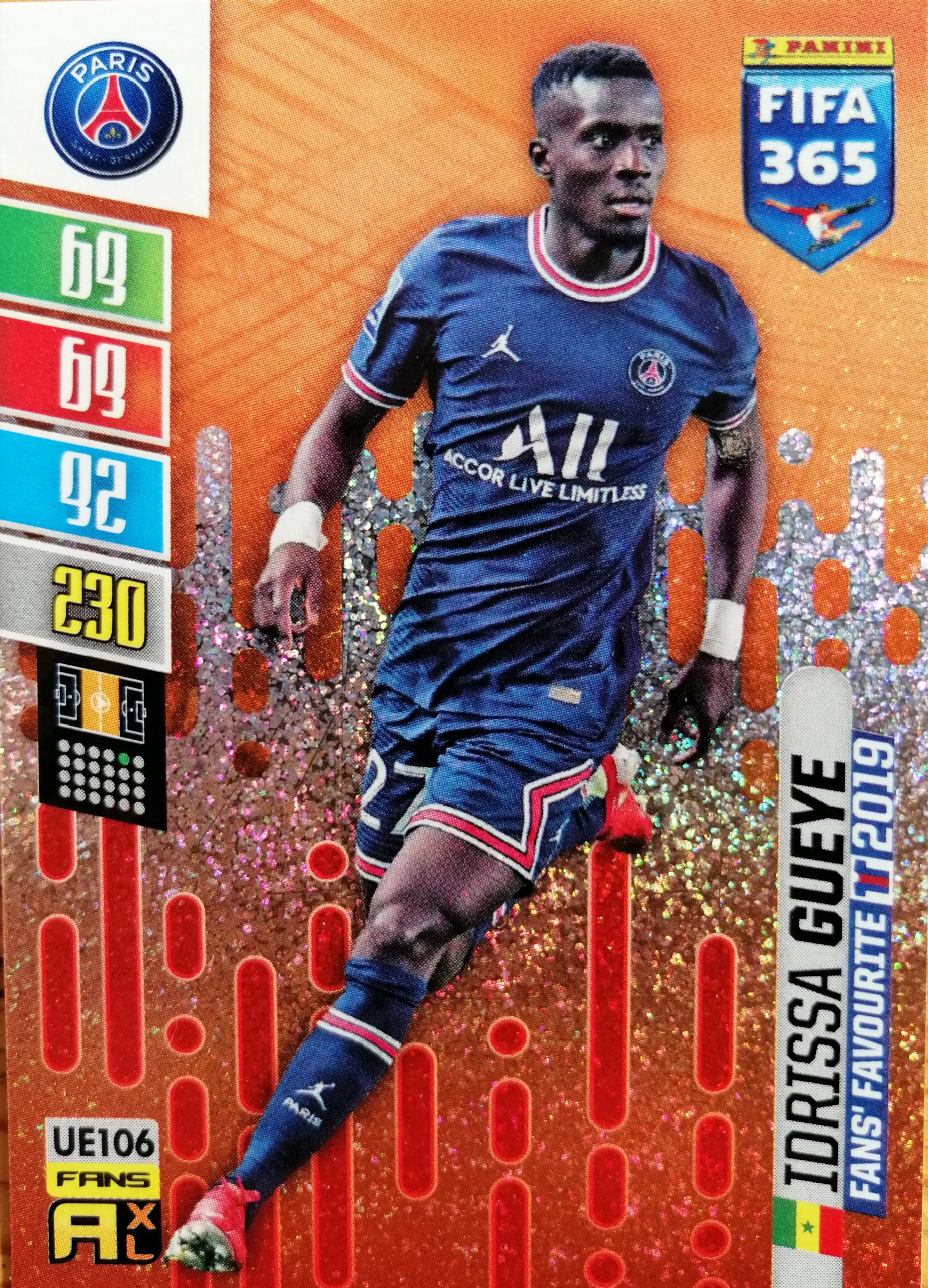 Fifa 365 2022 Update Fans Favourite UE106 Gueye