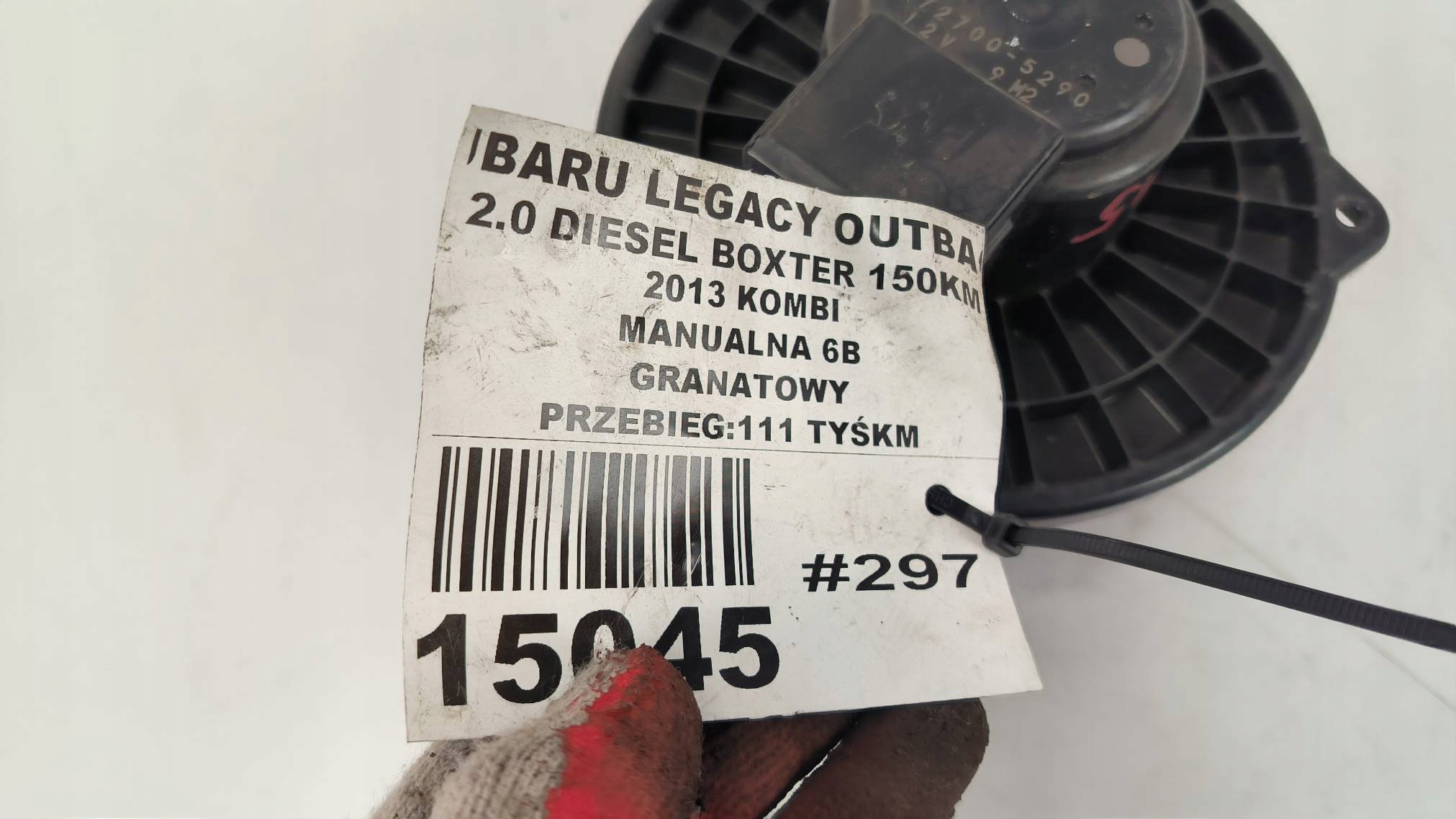 VENTOLA cabina 272700-5290 SUBARU LEGACY