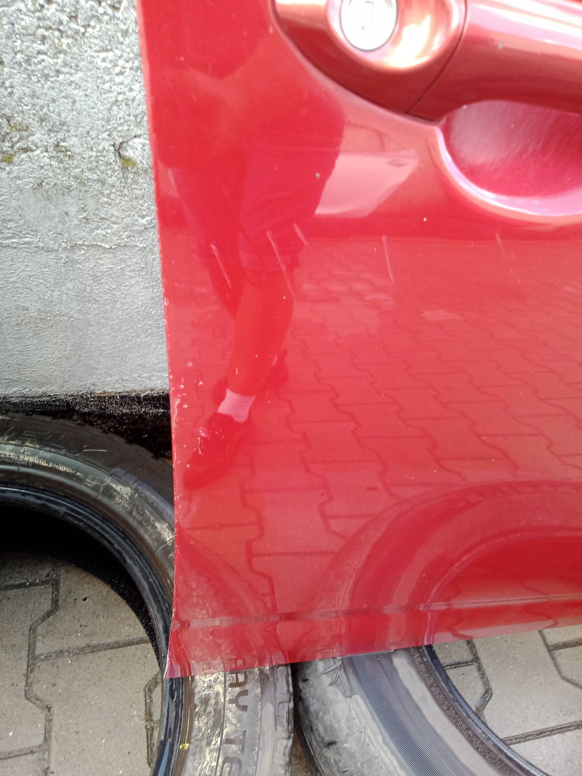 KIA VENGA door front right unprotected ROZEBRANE without of the accessories A0 2009