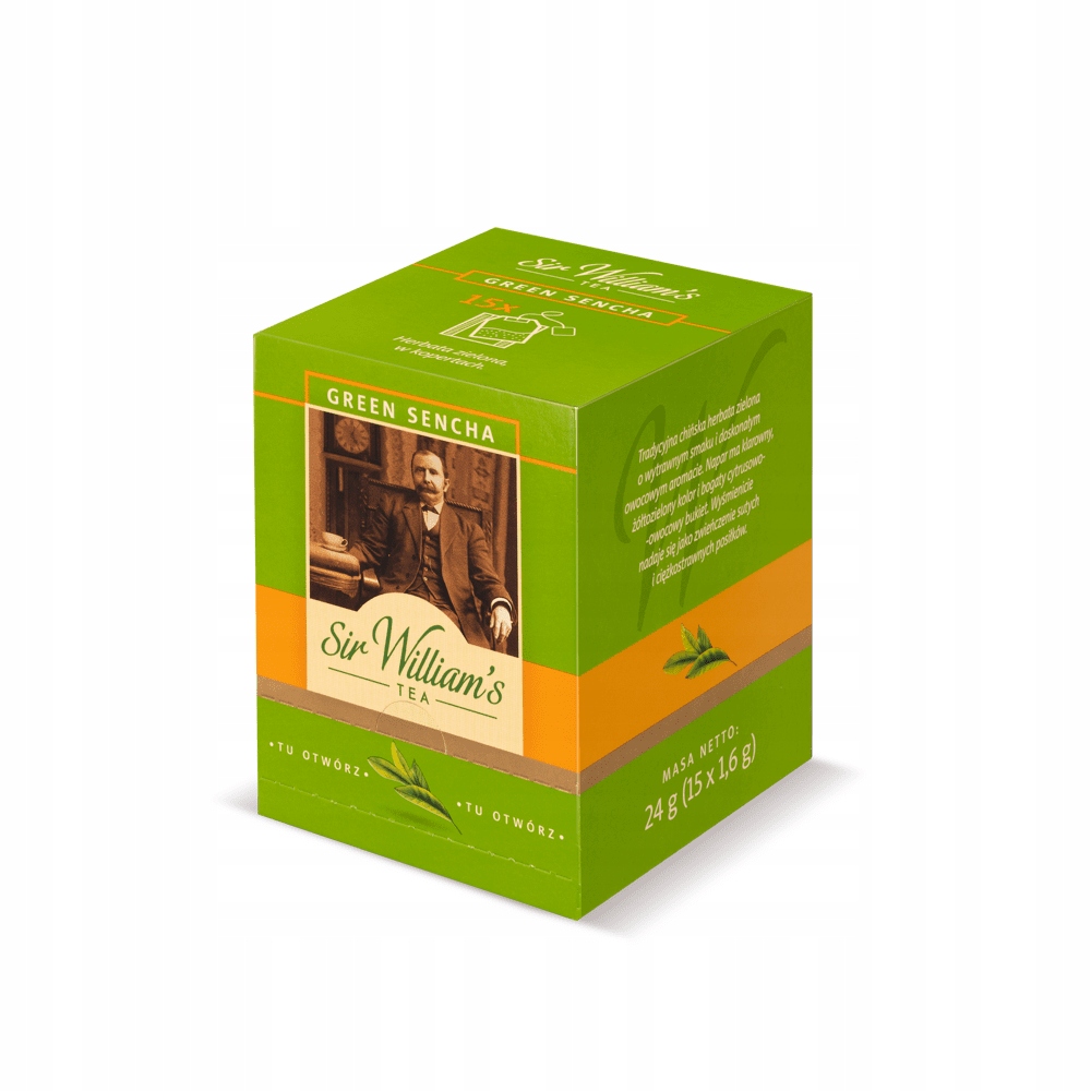 Sir William’s Tea Green Sencha 15 sáčků