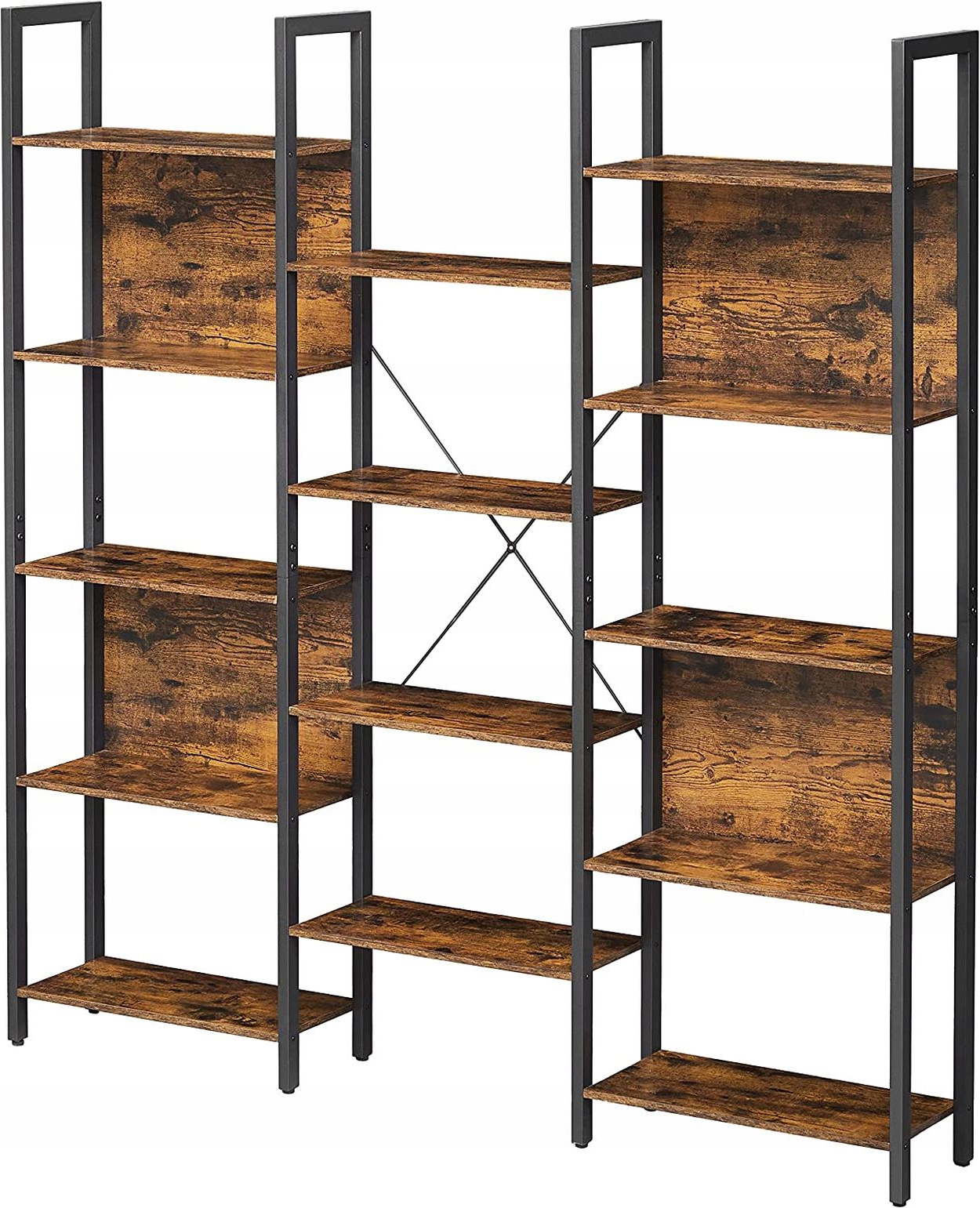 Stojaca skrinka do obývačky, industriálna vitrína Loft