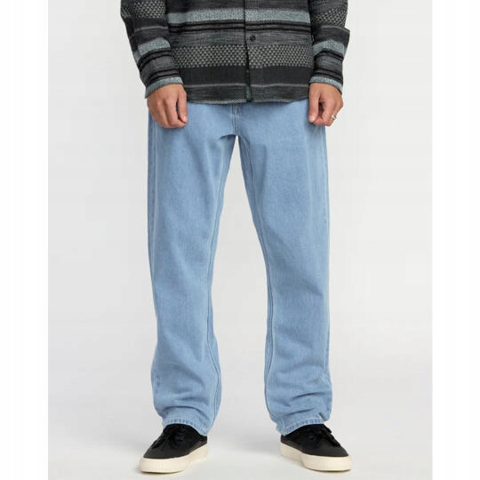 kalhoty Volcom Fivedown Denim Camper Blue Velikost oblečení: 32