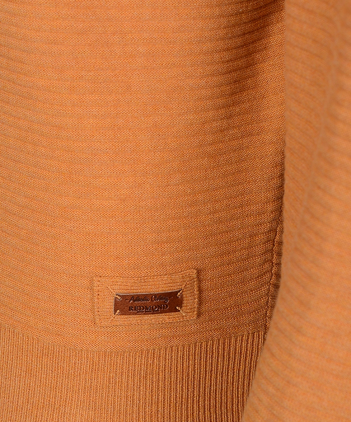 Sweter męski w strukturalny wzór Redmond Rozmiar M