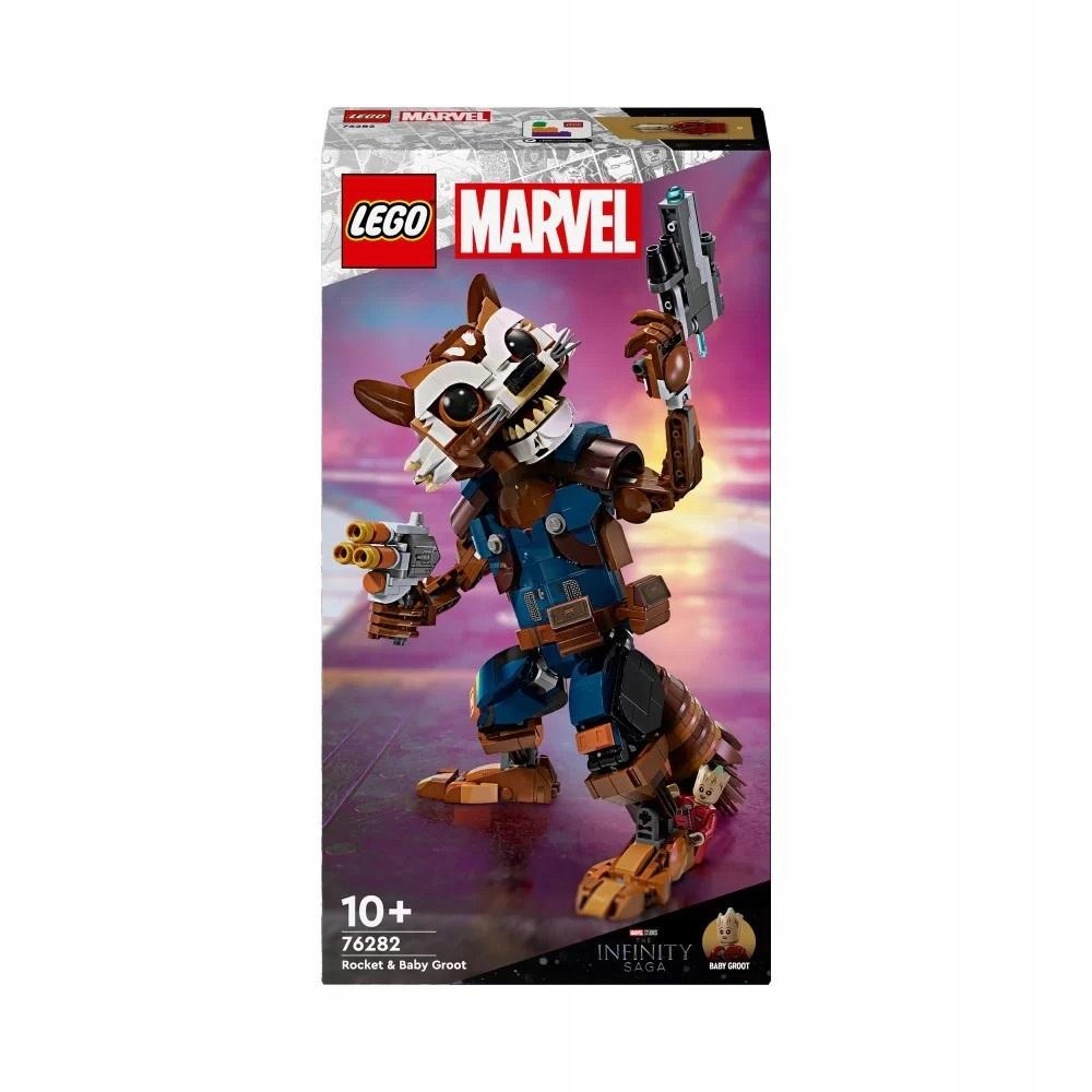 Lego(r) Heroes 76282 Figurka Rocketa