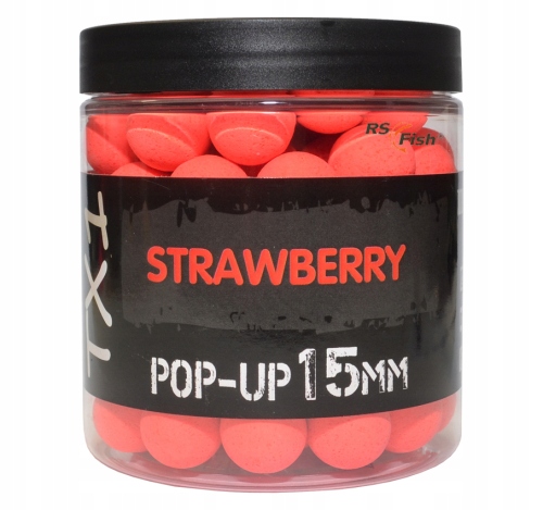 Kulki proteinowe Shimano TX1 Pop Up Strawberry Ø 15 mm