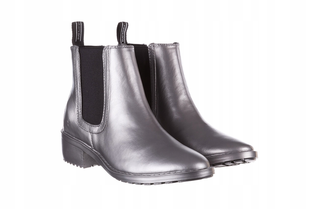 Kalosze Emu Ellin Rainboot Silver Botki Wodoodporne Sztyblety r.38 Stan opakowania oryginalne