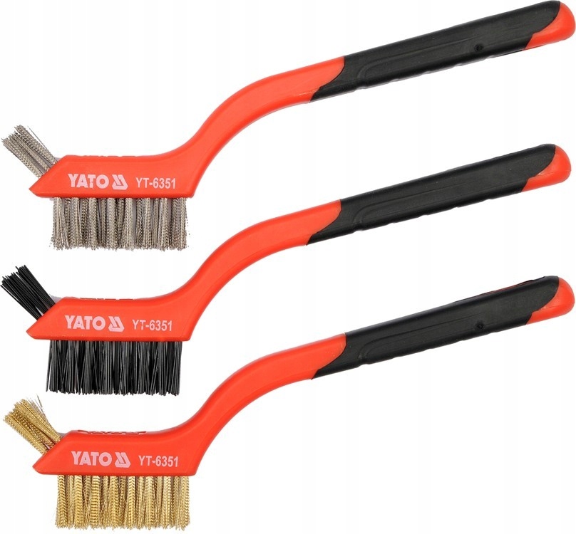 

Szczotki druciane zestaw 3 szt YT-6351 Yato
