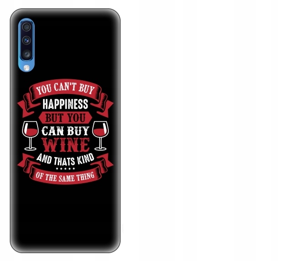 

Etui pokrowiec Samsung Galaxy A70 Happiness and wi