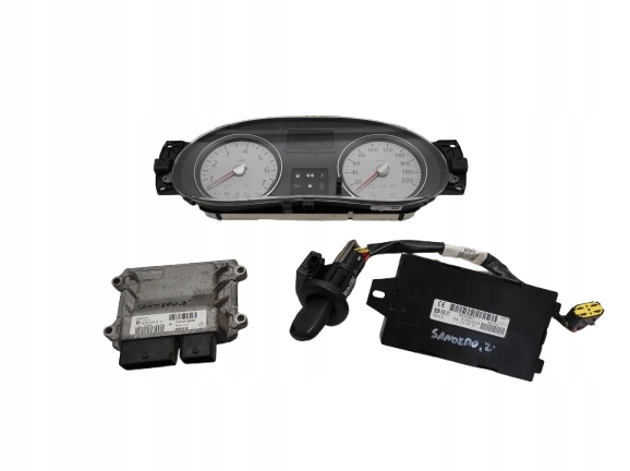 DACIA SANDERO 1 I 08- 1.6 ZESTAW STARTOWY STEROWNIK 237101430R