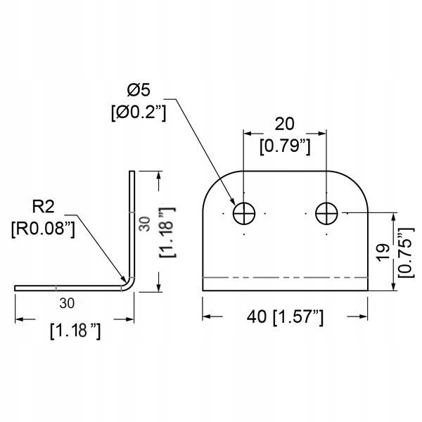 Klamra 30 x 40 mm B1125 Penn Elcom Marka Penn Elcom