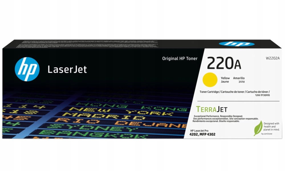 Hp toner 220A Žlutý 1800str. (W2202A) pro Color LaserJet Pro 4202de, 42