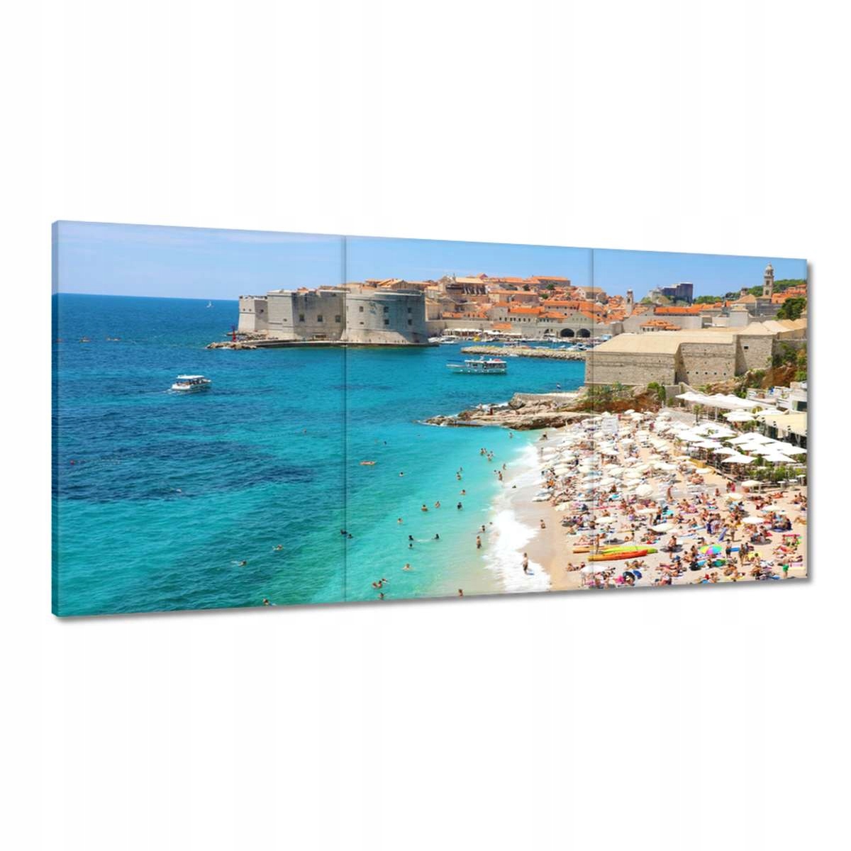 Obrazy 180x90 Pohled na Banje Beach