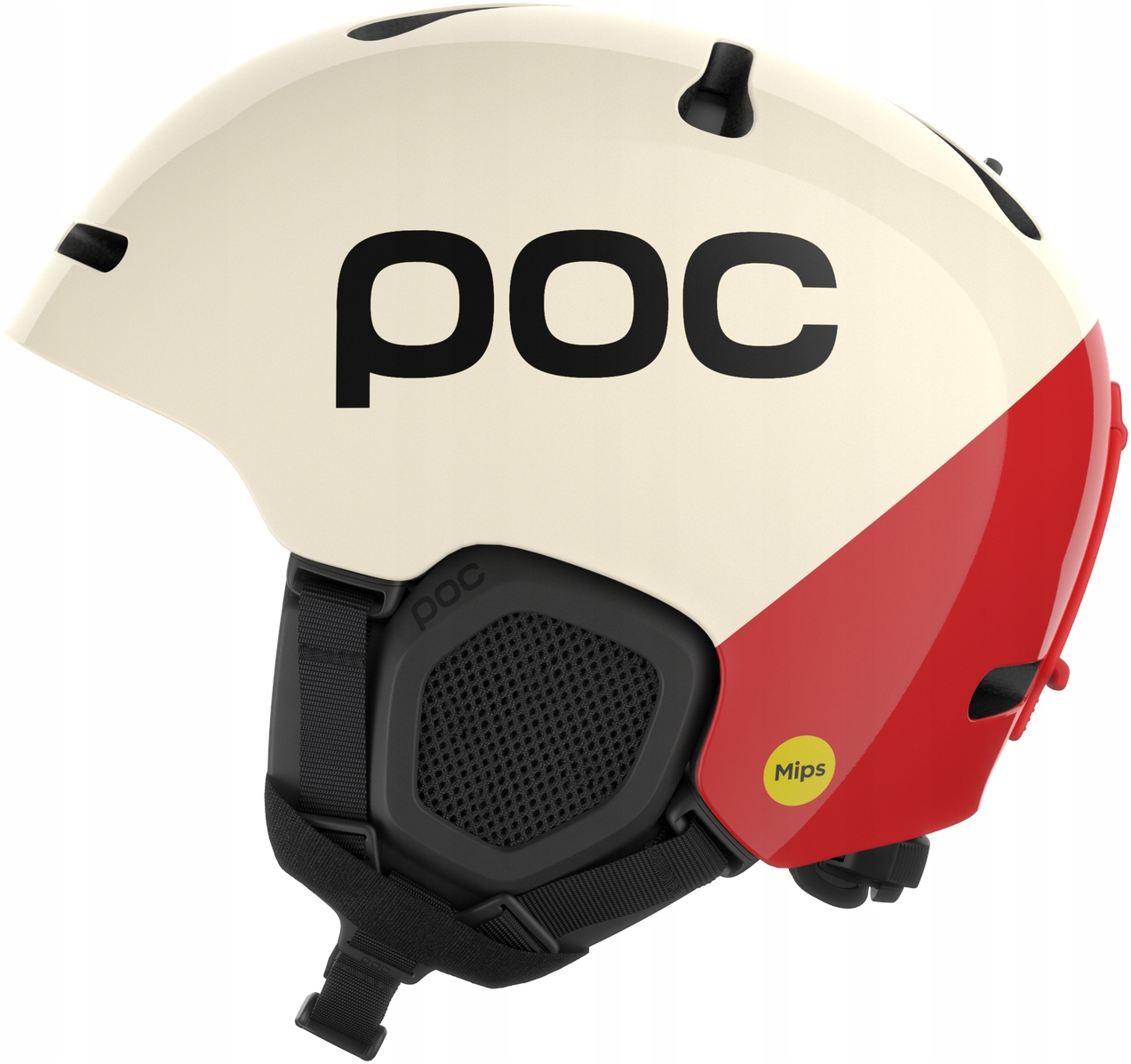 Lyžařská přilba Snowboard Poc Fornix Bc 55-58 cm Mips Rouge/Blanc