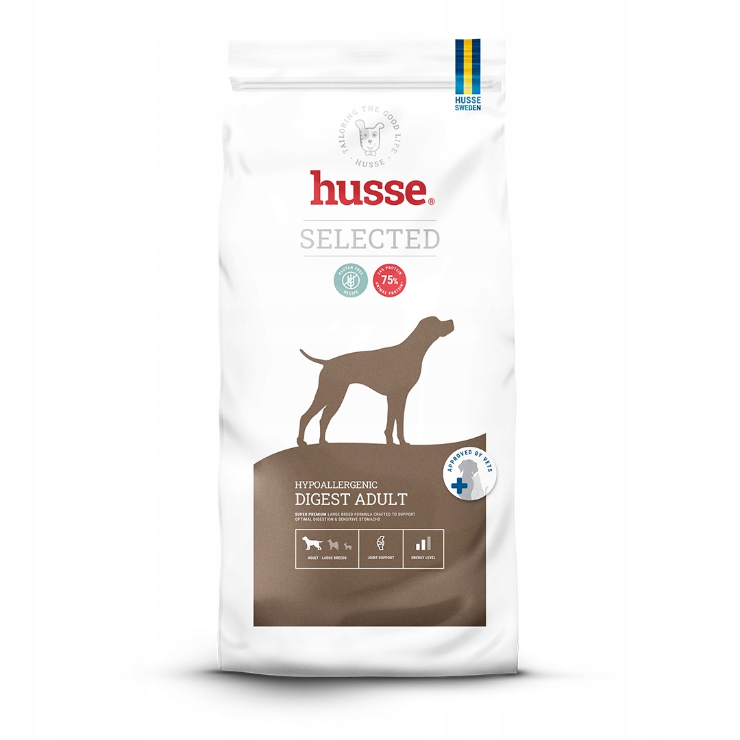 Husse Hypoallergenic Digest Adult (d. Digest Giant), duże rasy, 12 kg