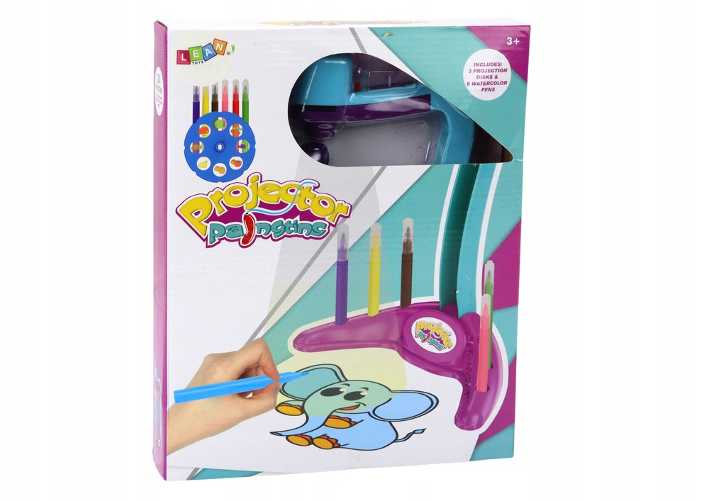 PROJEKTOR 3 WYMIENNE DO RYSOWANIA DYSKI Szerokość produktu 2 cm