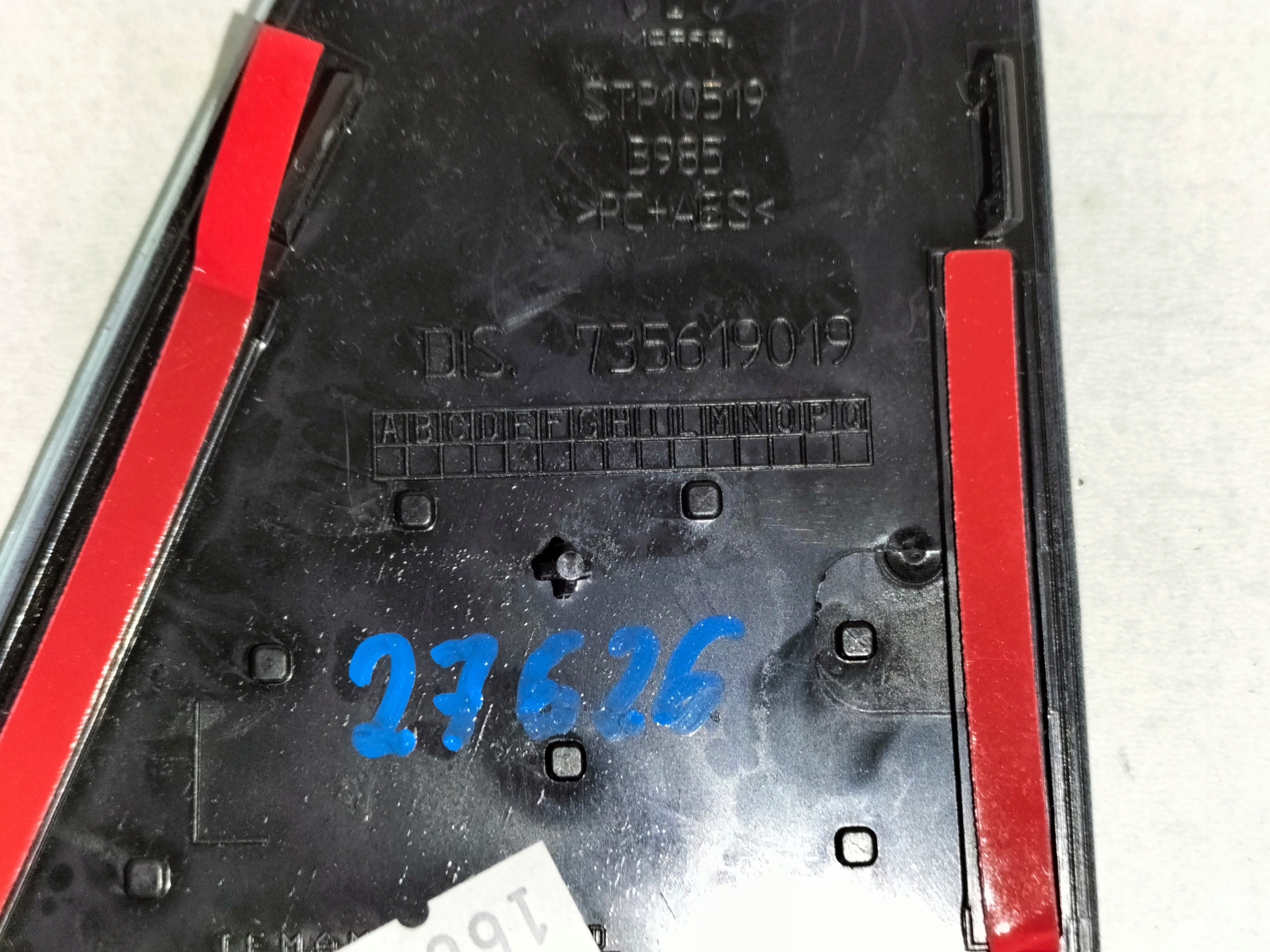 cap lights rear part left FIAT 500 LIFT 15