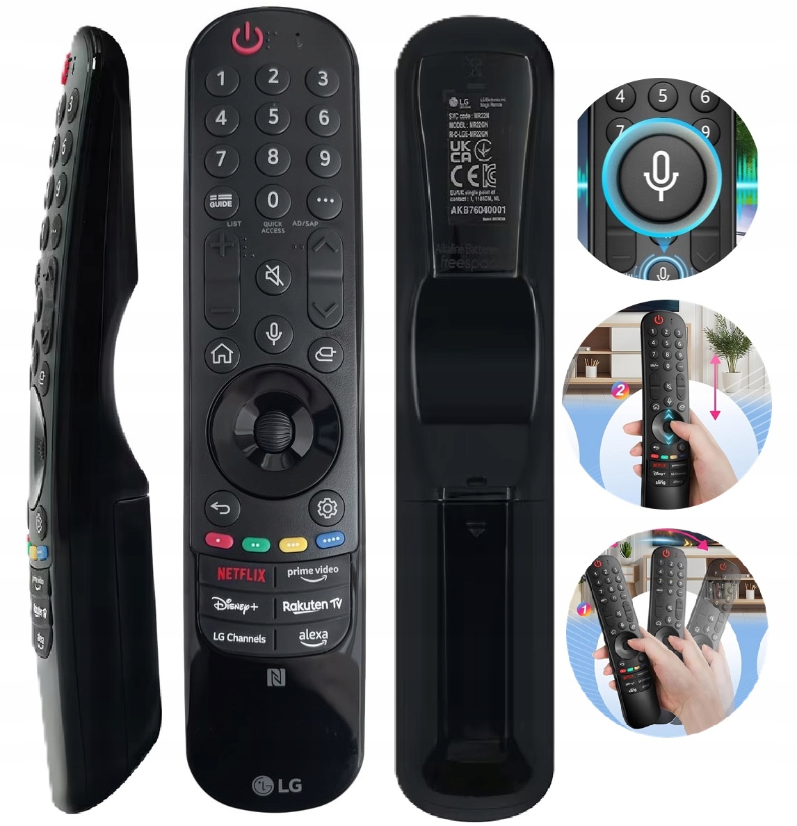 Originální Dálkový Ovladač Pro Televizor Lg 50UM7450PLA.AEU 50" Led 4K Dálkové Ovládání