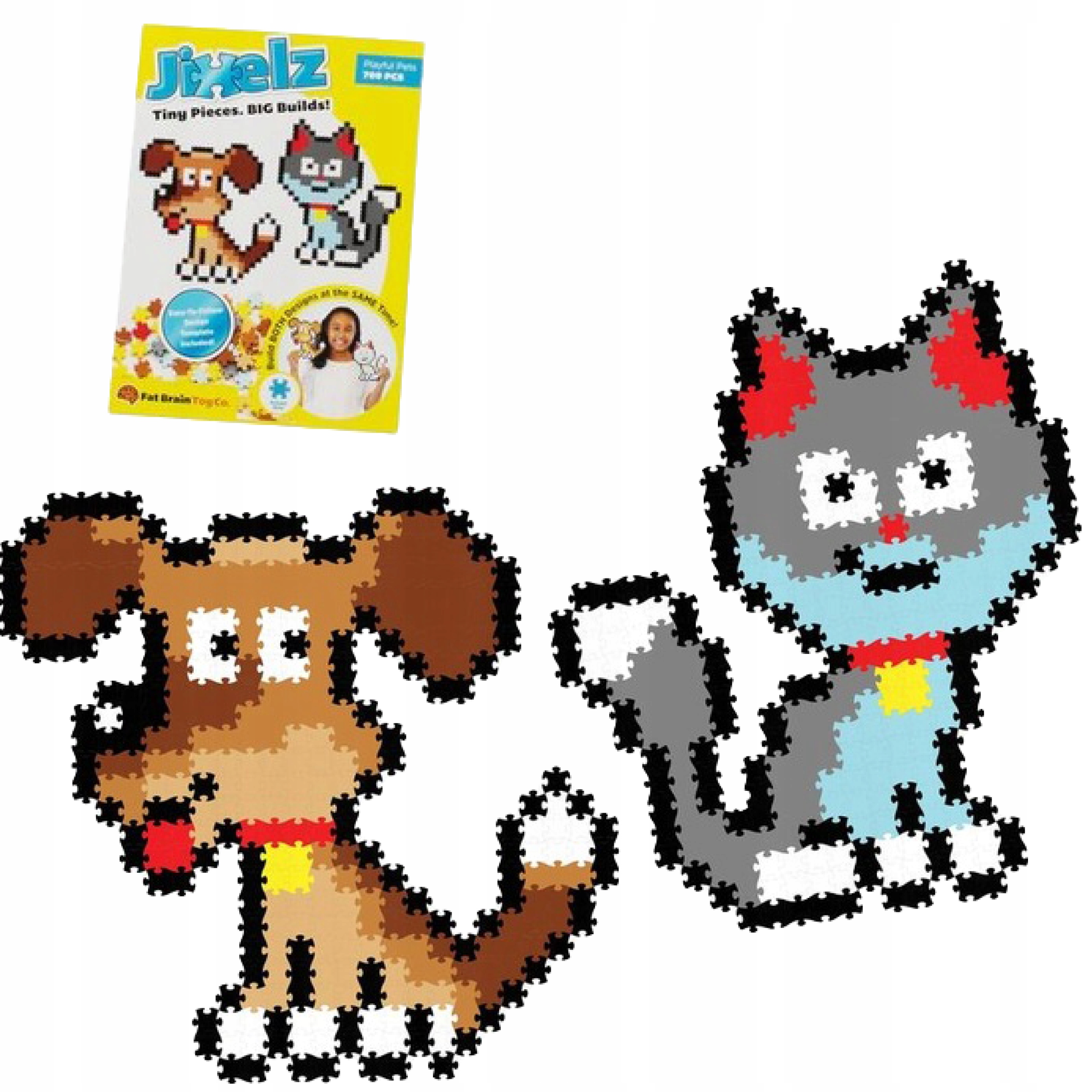 

Puzzelki Pixelki Jixelz. Zwierzęta Domowe 700 el.