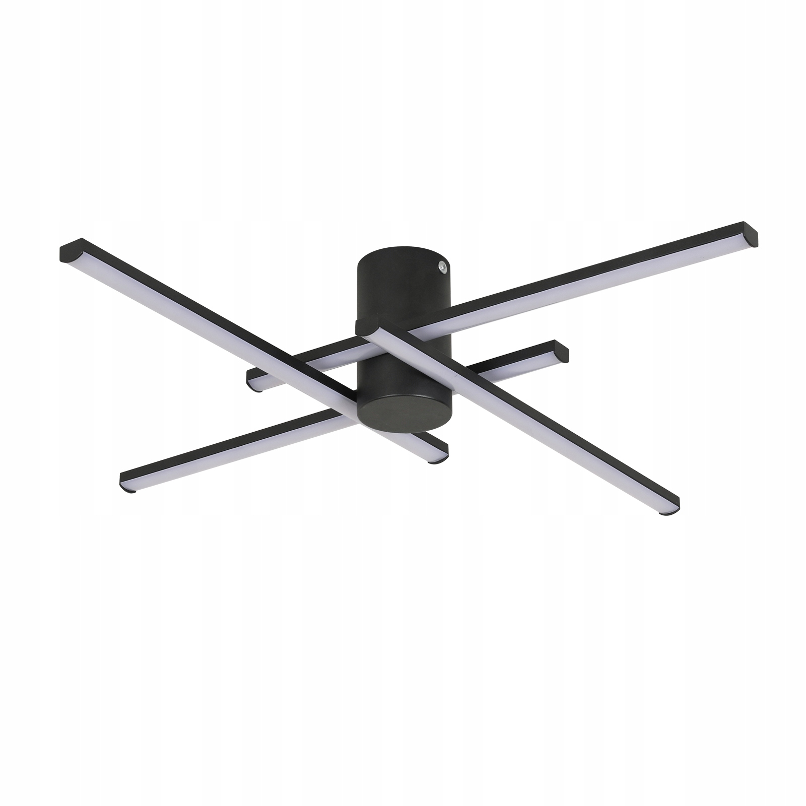 Led stropné svietidlo luster čierne loft moderné do spálne 3000K 24W