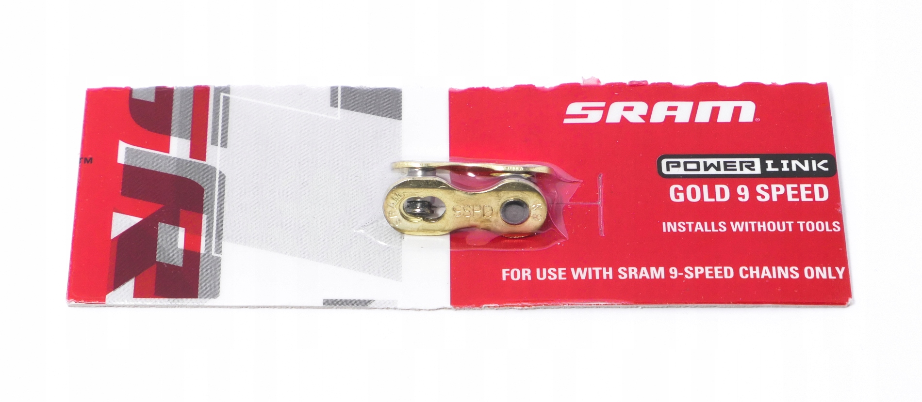 Spinka do łańcucha Sram Powerlink złota 9s 1szt