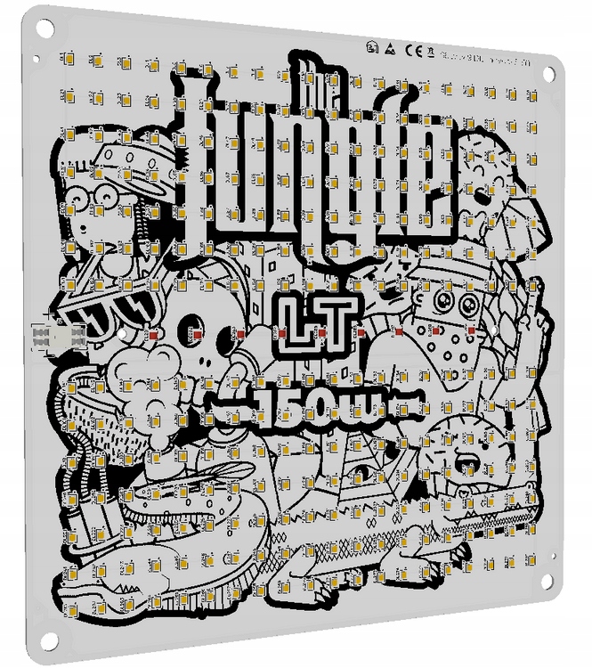 Grow The Jungle The Jackson Lite 150W Led lampa Grow Nastavitelná Smd Samsung