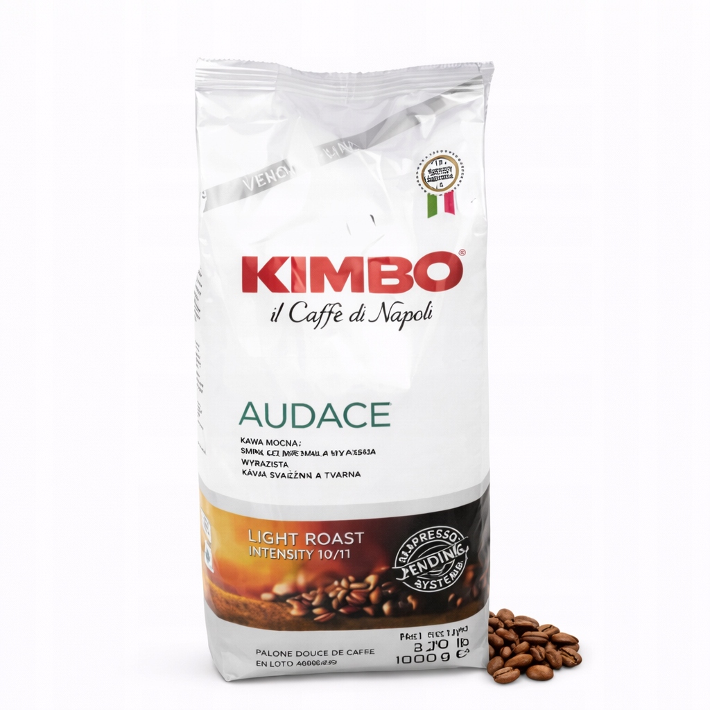 Levně Káva zrnková 1 kg Kimbo Espresso Vending Audace 1000 g