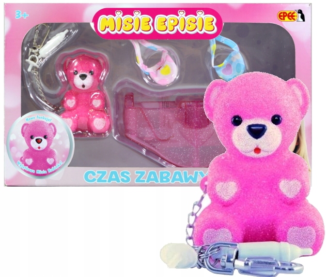 

Epee Misie Episie Miś Epiś Rubinek Zestaw Huśtawka