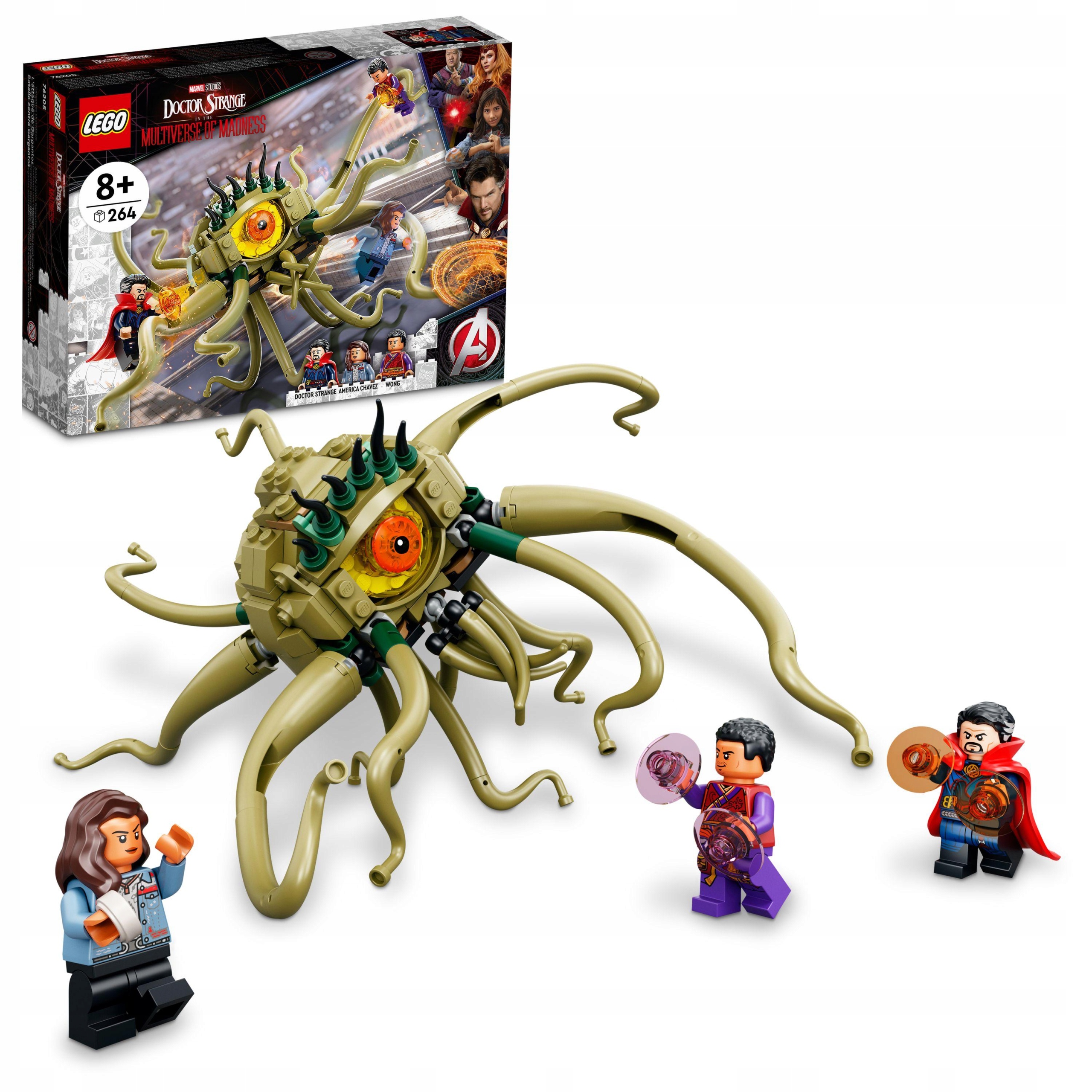 

Lego Marvel Starcie z Gargantosem 76205