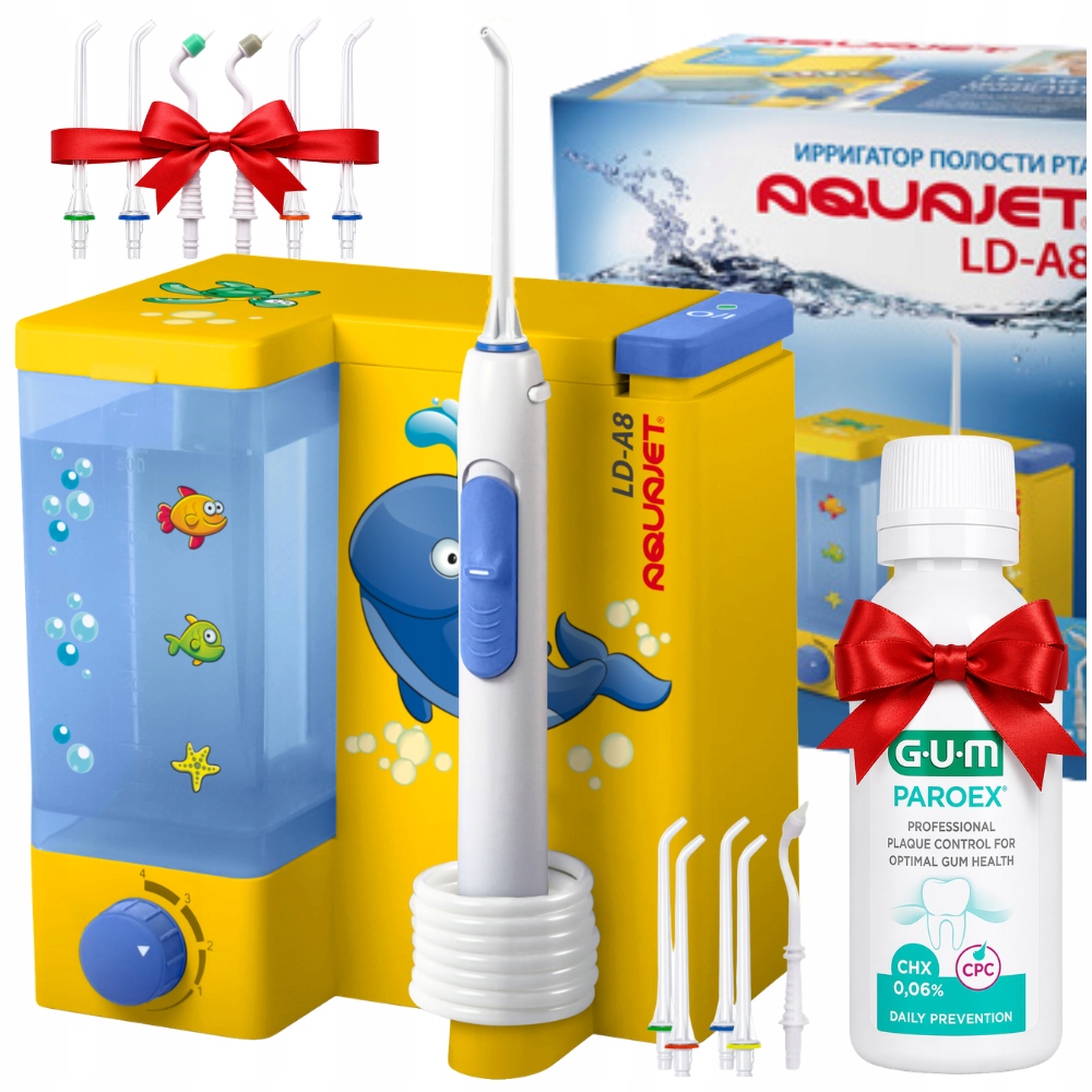 Irygator Do Zębów Dla Dzieci Stomatologiczny Naścienny Regulacja Higiena