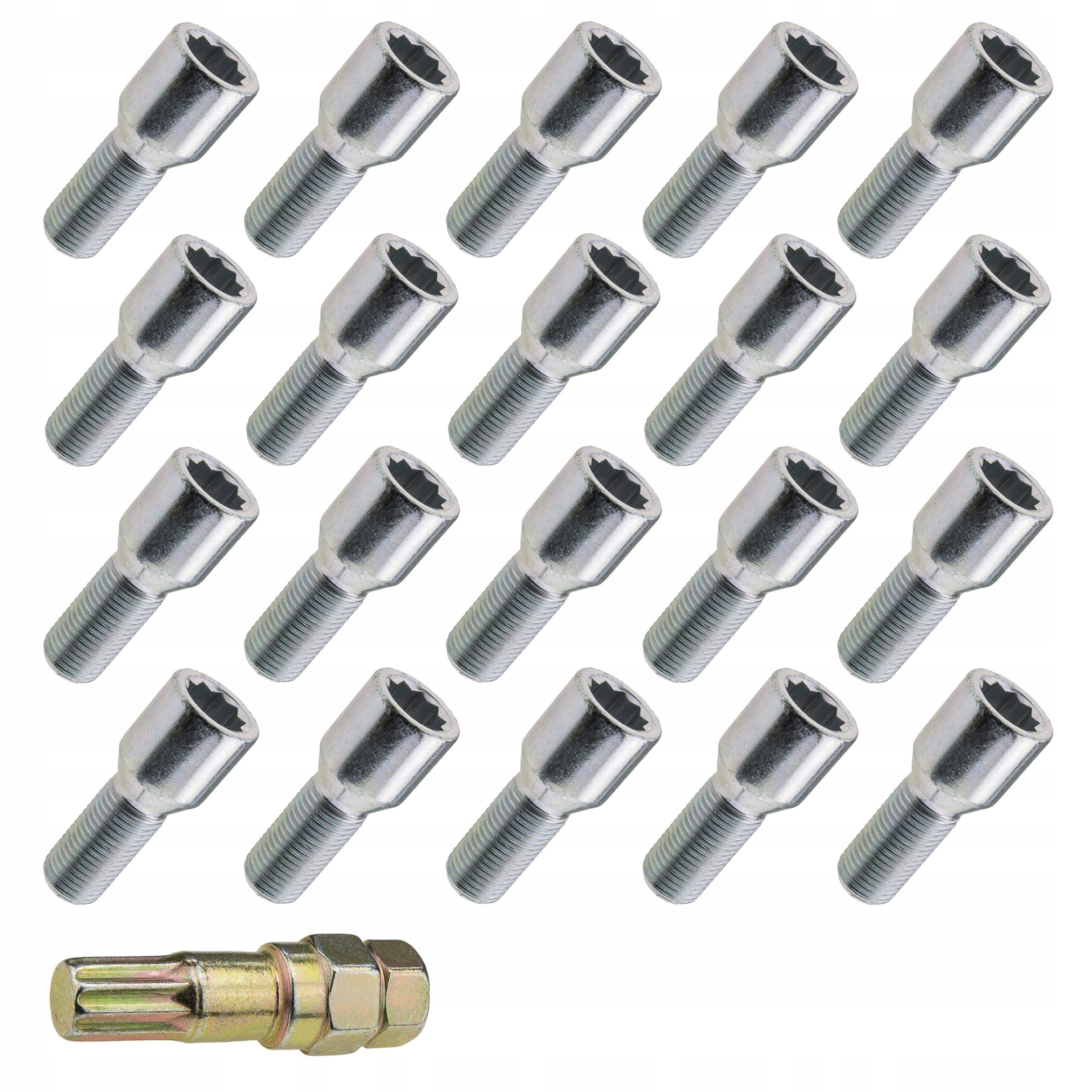 Šrouby M14X1,5 Torx Pro Kola Alfa Romeo Fiat Citroen Peugeot Renault Nissan