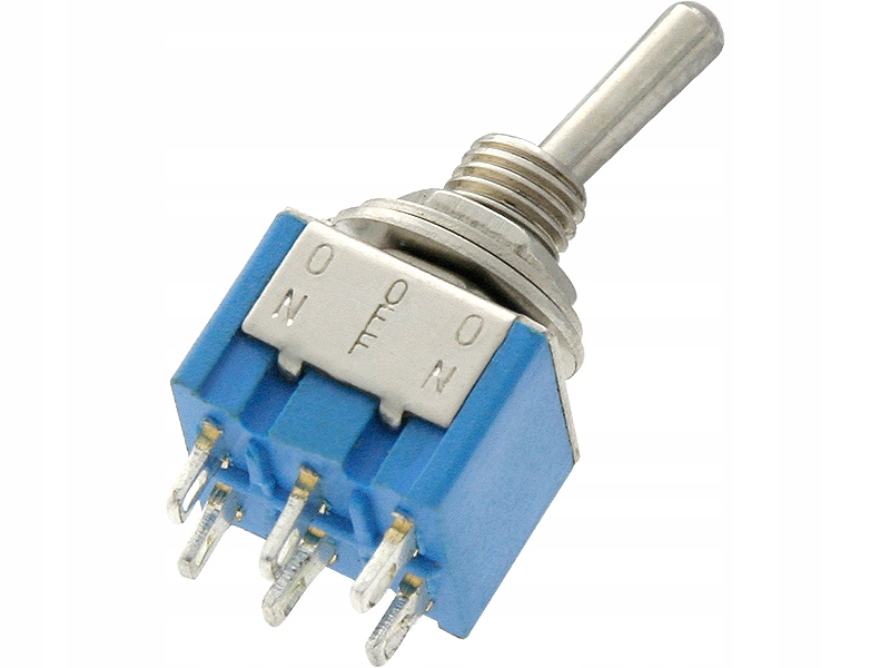 

Przełącznik Mts 203 6pin 3pozycje dźwigniowy(0579)