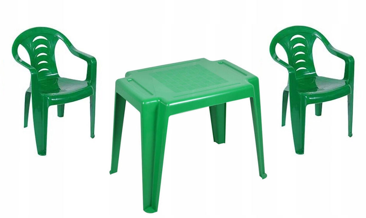 ZESTAW STÓŁ STOLIK + 2 KRZESEŁKA RÓŻNE KOLORY Kod producenta plastikowy stół dla dzieci + 2 krzesła
