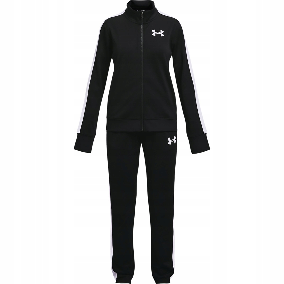 Dziewczęcy dres treningowy Under Armour Em Knit Track Suit Czarny L