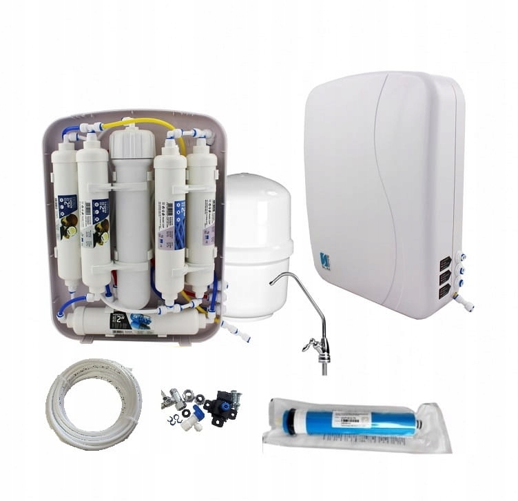 Odwrócona Osmoza RO6 Slim filtr do wody RO6SL7538F1C Green Filter