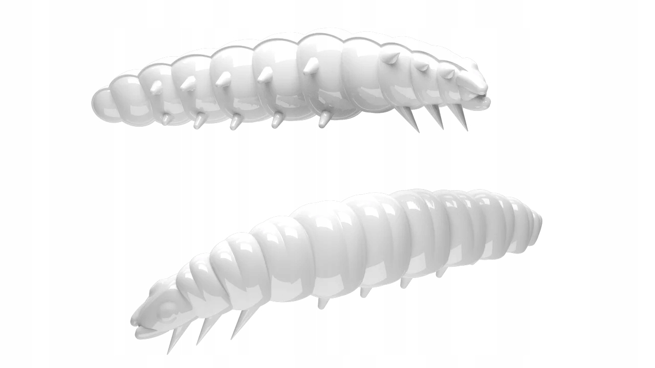 Libra Lures Przynęta Larva 001 White Kryl 4,5cm 1szt.