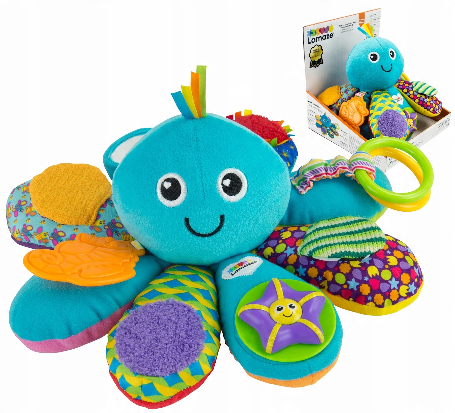 

Tomy Lamaze Aktywna Ośmiorniczka Sensoryczna +6m
