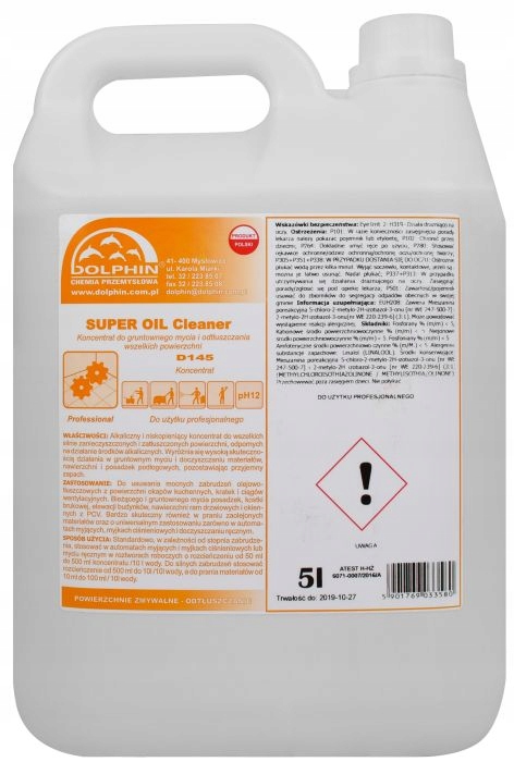 

Oil Cleaner płyn koncentrat do odtłuszczania