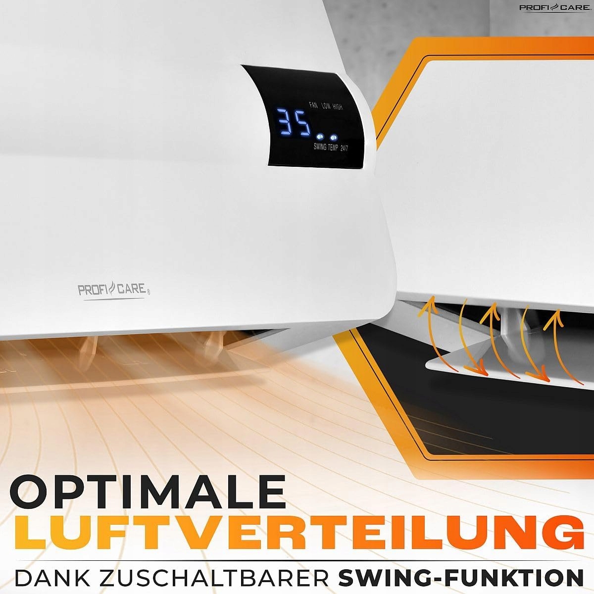 TERMOWENTYLATOR ŚCIENNY Z ROZPOZNAWANIEM OTWARTEGO OKNA GRZEJNIK DO 60 m² EAN (GTIN) 5902877085232