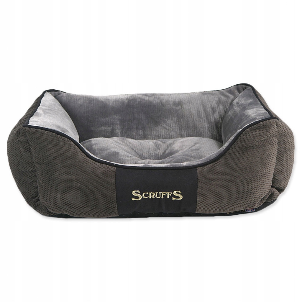 Levně Pelech Scruffs Chester Box Bed šedý S 50x40cm