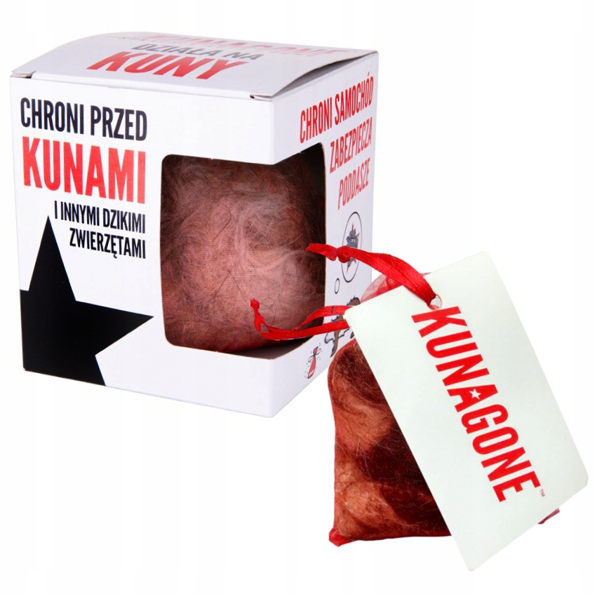 KUNAGONE ODSTRASZACZ NA KUNY DO SAMOCHODU DOMU