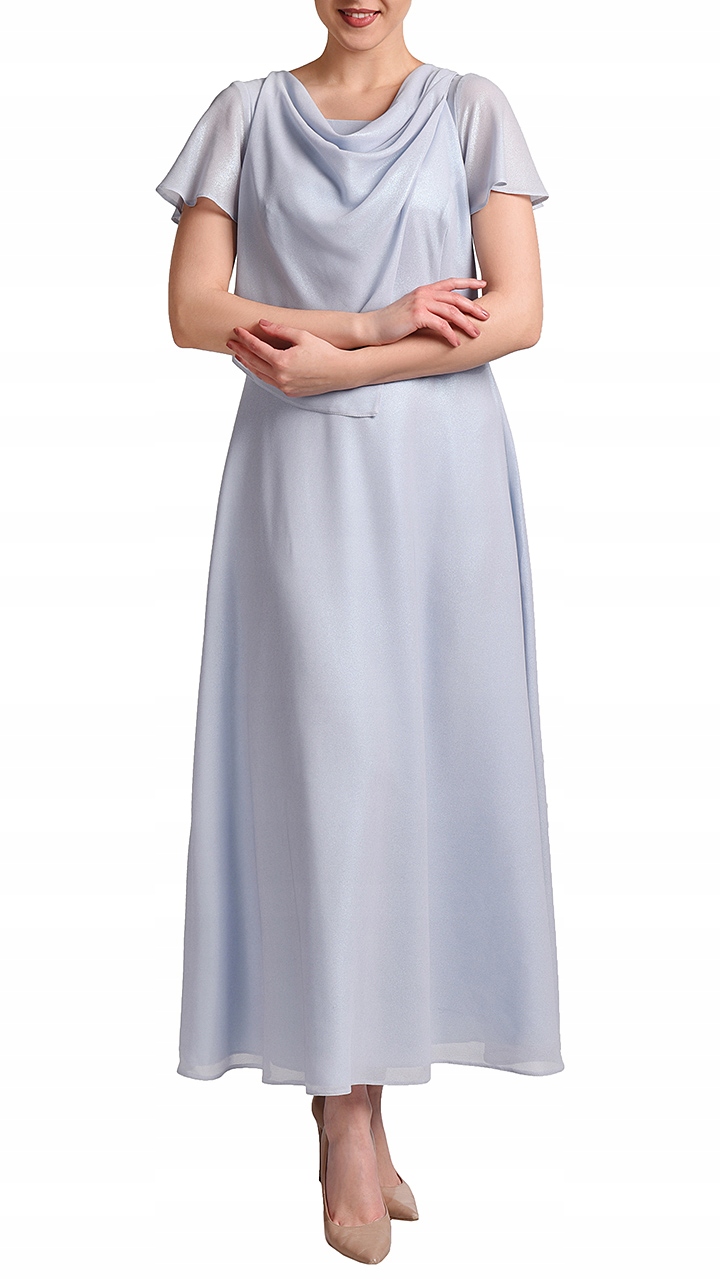 Šaty Angela 44 let dlouhá dámská na svatební hostina, elegantní společenské přijímání