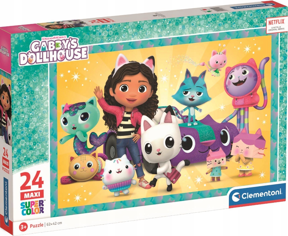 

Koci Domek Gabi Puzzle Maxi 24 el Gabby Dollhouse