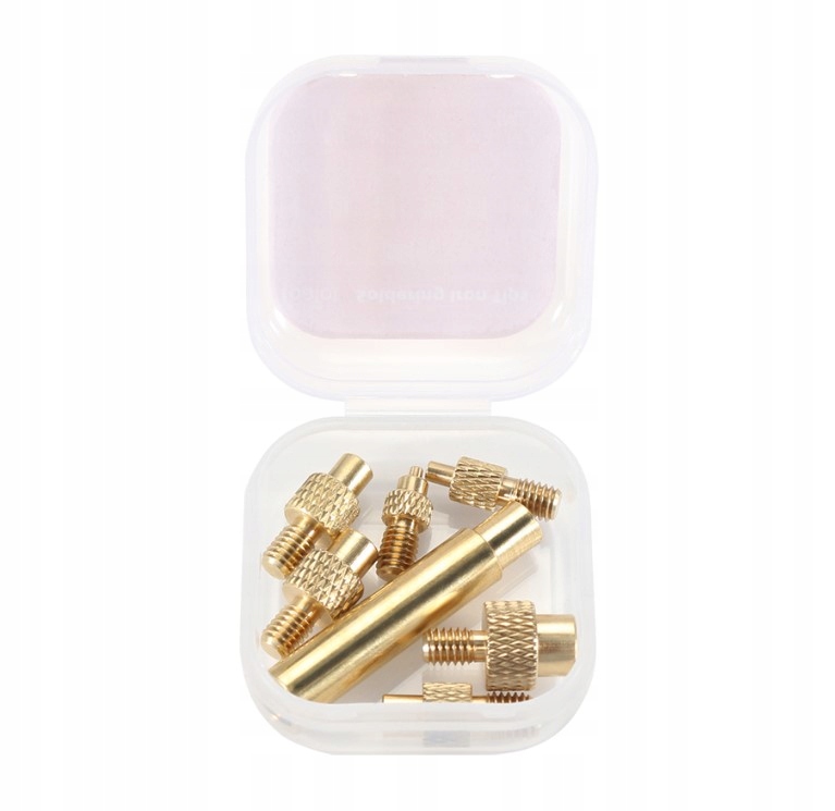 Groty do wtapiania wkładek typu insert