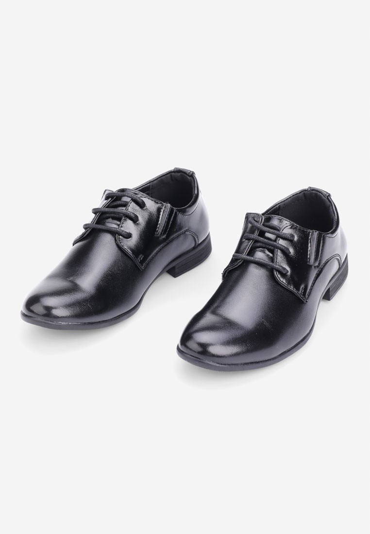 Buty chłopięce wizytowe półbuty CZARNE ELEGANCKIE Marka Inna marka