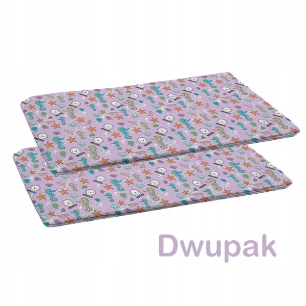 Levně Misoko Vícenásobná podložka 70x80 cm Koník Růžový Set 2ks