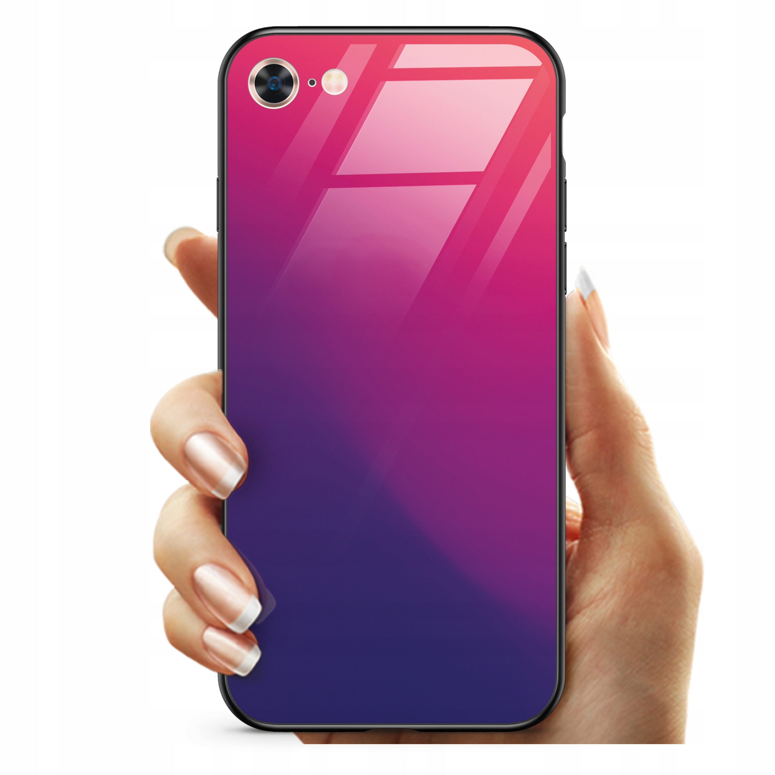 

Etui Szklane do Iphone 6 6S Glass Case + Szkło