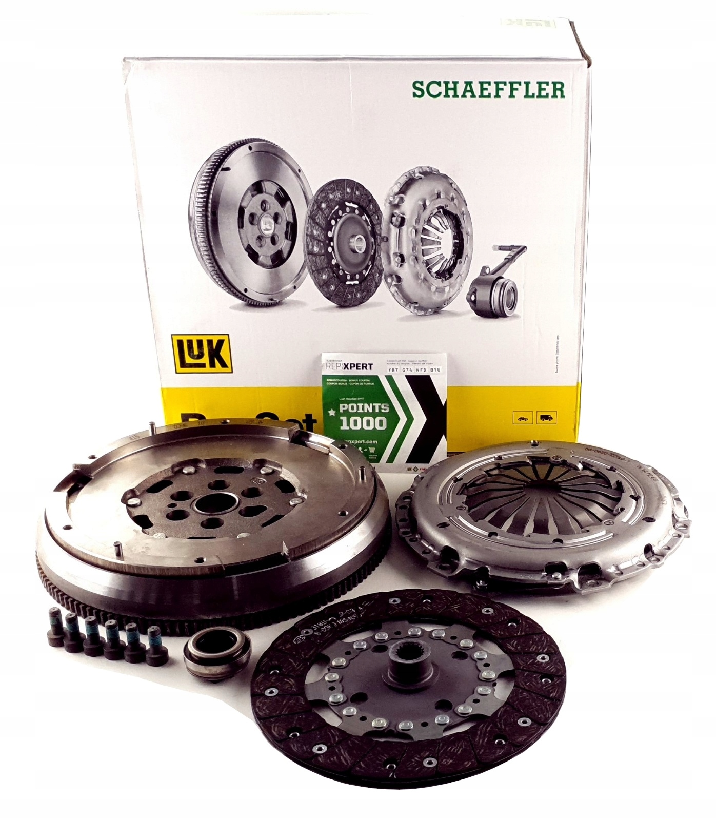 KOŁO DWUMASOWE SPRZĘGŁO LUK 600008400 1.6HDI PSA