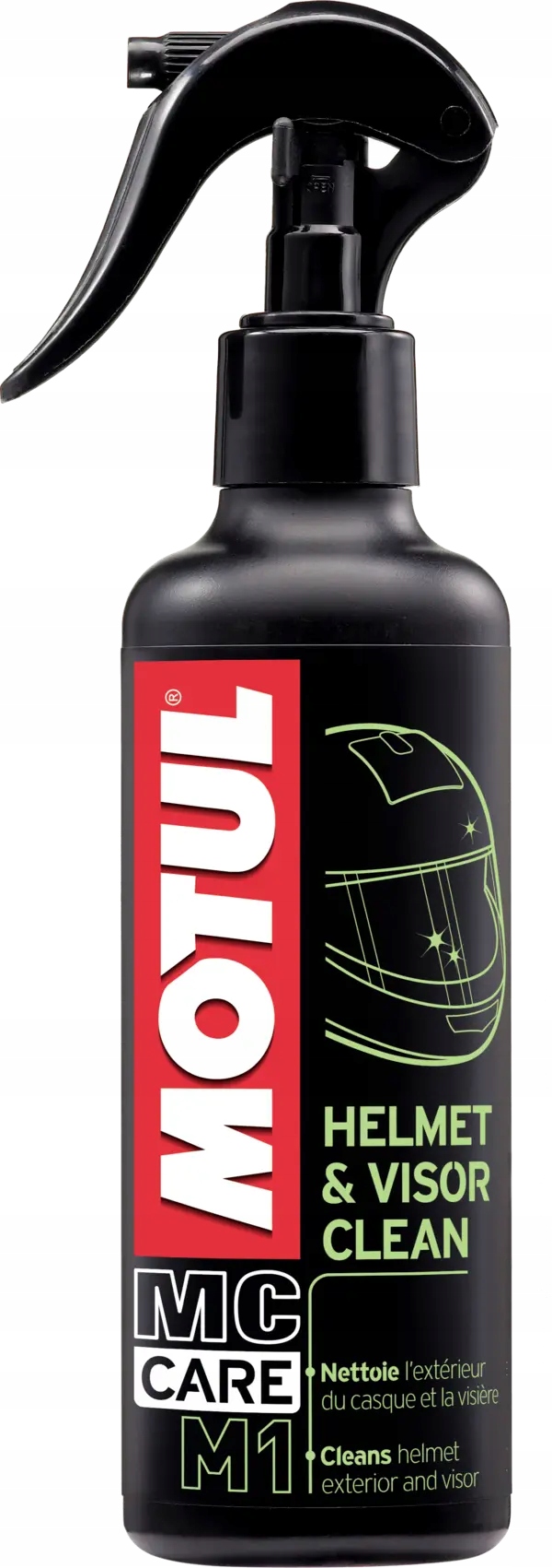 Środek Do Czyszczenia Skorupy Kasku Motul M1 Helmet & Visor Clean 250ml