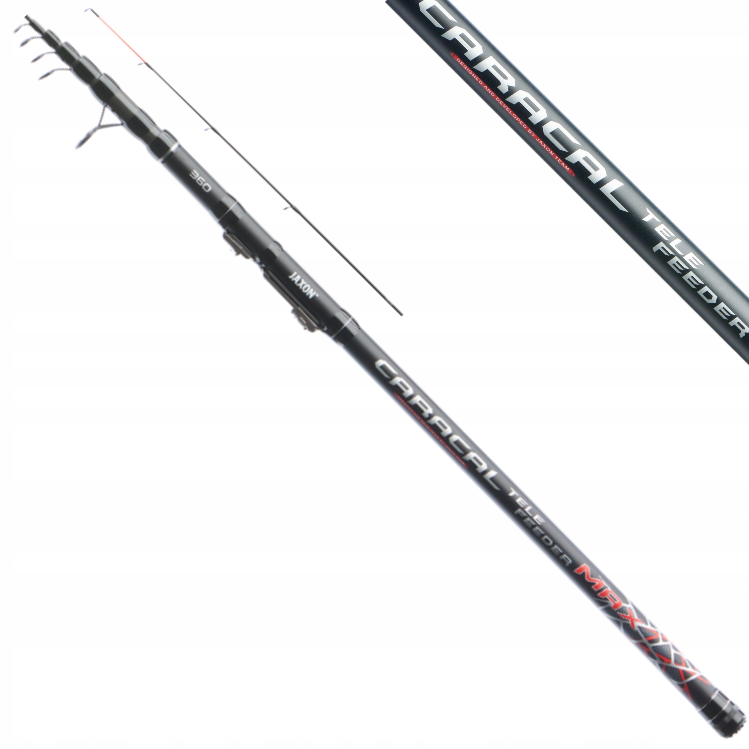 Wędka Jaxon Caracal Tele Feeder Max Węglowy Teleskopowy 3,3m 40-120g