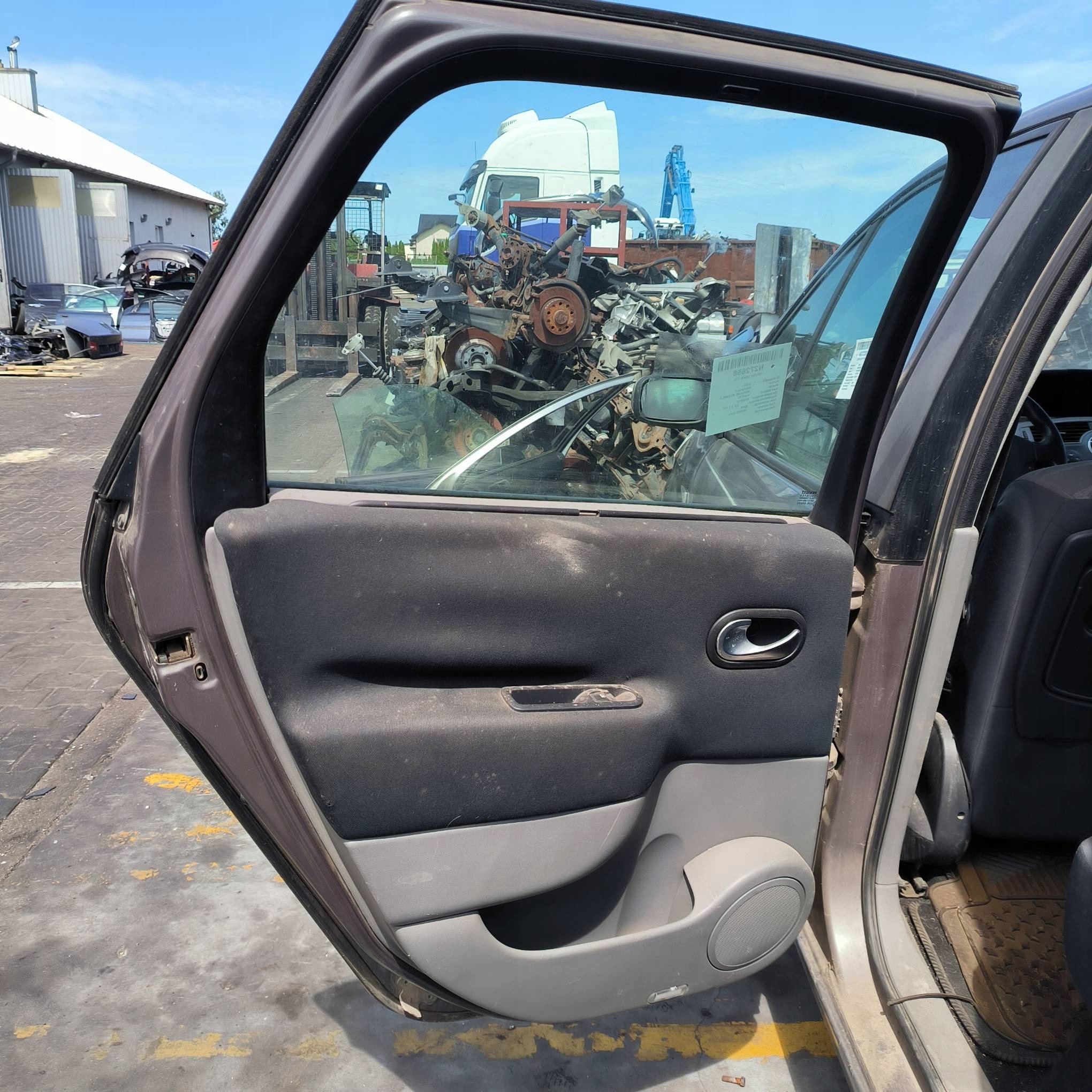 Tür links heck NV603 RENAULT MEGANE SCENIC II